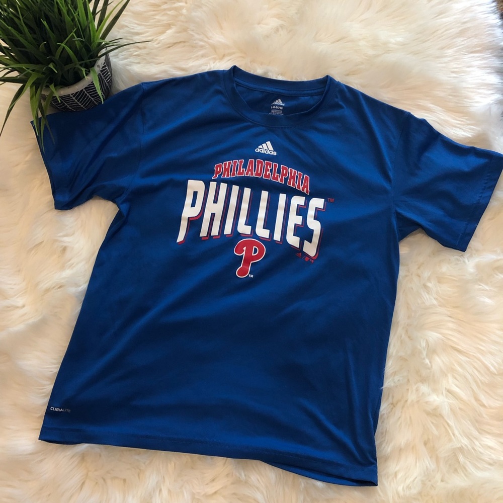 Adidas Philadelphia Phillies Royal Blue tee L